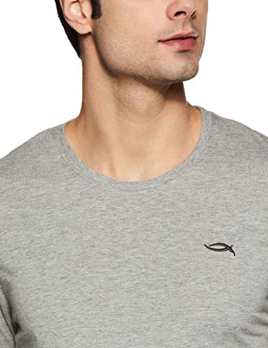 Image of Max Men's Solid Slim Fit T-Shirt