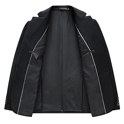 Men's Casual Slim Fit Suit Blazer Jacket One Button Lightweight Sport Coats Formal Dress Daily Business Suit Jacket3