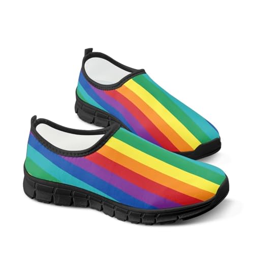 Image of Women's Loafers Slip On Slip Shoe Casual Walking Shoes Non Slip Work Shoes Mesh Athletic Sneakers