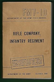 Paperback Rifle Company Infantry Regiment, FM7-10 Restricted Book