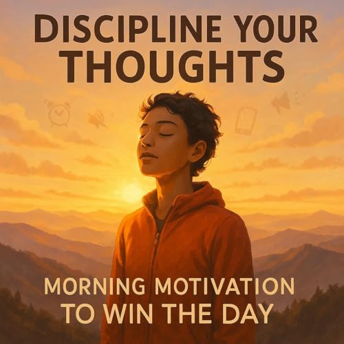 Discipline Your Thoughts&mdash;Morning Motivation To Win The Day Motivational Speech Podcast Por  arte de portada