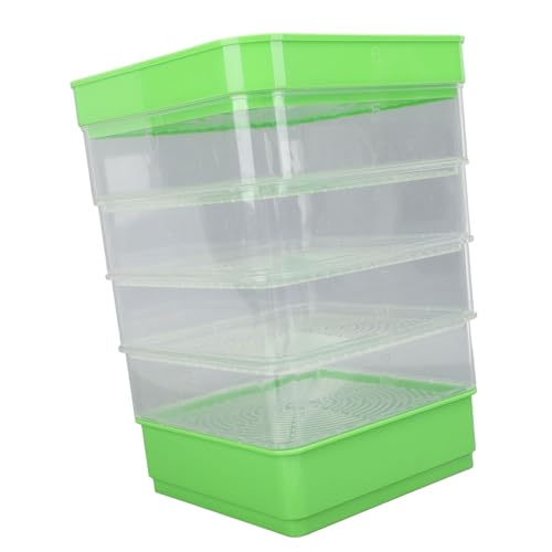 Bandejas de Germinação Bandeja de Germinação de Sementes Com Economia de Espaço de 4 Camadas Bandeja