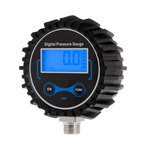 AGAATI Manómetro Digital para neumáticos, medidor de PSI de Aire, Monitor de presión de neumáticos para Coche y Motocicleta, Instrumentos y aparatos