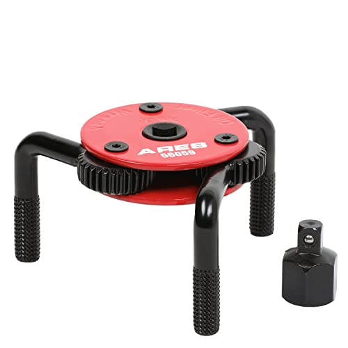 ARES 56059 – Large Size Adjustable Magnetic 3-Jaw Oil Filter...