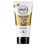 Magic Shave Razorless Cream Shave, Bald Head Smooth Head Maintenance, Light Fresh Scent 6 oz (170 g) by AB