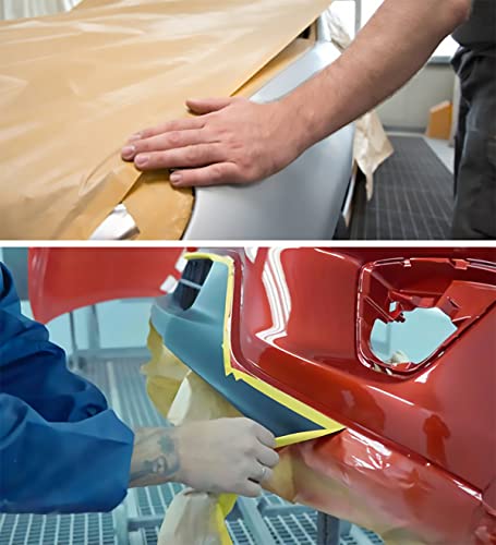 Tape-and-Drape-Masking-Paper-Auto-Body-Supplies-Masking-Paper-Masking-Paper-for-Painting-Assorted-Masking-Paper-for-Car-Furniture-FloorUnfold-20-inches-Wide-X-50-feet-Long