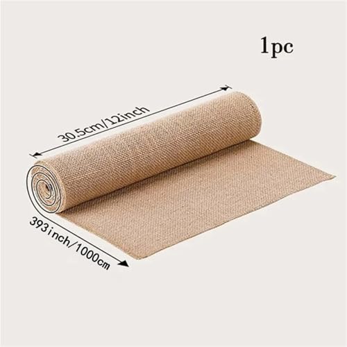 Chemin de table en jute 10m idéal pour déco de mariage rustique - 7