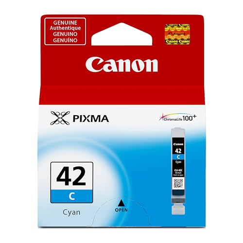 Canon CLI-42 Genuine Cyan Ink Tank, Compatible with PIXMA PRO-100 Printers