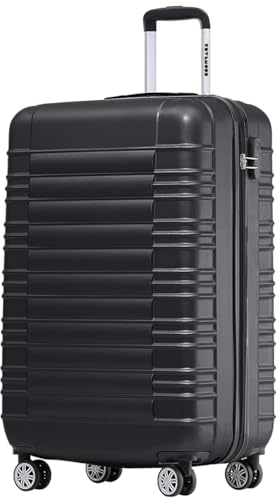TRVLMORE Handbagage Koffer - Reiskoffer - 38L - Cijferslot - Lichtgewicht - Trolley - 54x36x20cm - Zwart