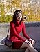 v28 Sweater Dress for Women Ribbed Knit Fitted midi Sexy Fall Winter Bodycon Cowl Neck Dresses (Small,Wine)