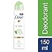Dove Antiperspirant 48 Hours Body Spray, Go Fresh Cucumber & Green Tea Deodorant, 6 Packs x 150 ML / 5 Fl.Oz (International Version)