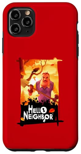 Coque iPhone 11 Pro Max Hello Neighbor idée cadeau originale