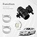 KPALAG Radiator Coolant Filler Neck （with Radiator Fill Cap）Compatible with Chrysler 200 Sebring Caliber Dodge Avenger/Durango Dakota/Jeep Compass Patriot Replace#:52028810AL 52029195AK 55116901AA
