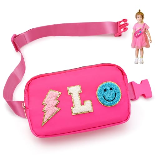 Fanny Pack with Chenille Letter