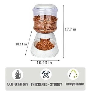 Automatic-Dog-Feeders-for-Large-Dogs3-Gallon-Gravity-Dog-Cat-Feeder-StationAutomatic-Dog-Food-DispenseEasy-to-CleanGray-3-Gallon-Dog-Feeder - Cucciolini Doodles   Automatic-Dog-Feeders-for-Large-Dogs3-Gallon-Gravity-Dog-Cat-Feeder-StationAutomatic-Dog-Food-DispenseEasy-to-CleanGray-3-Gallon-Dog-Feeder