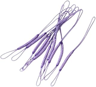 紐 組紐 根付 ストラップ 10本セット 上部6cm 全長12cm レーヨン 人絹 和風 日本製 伝統的デザイン