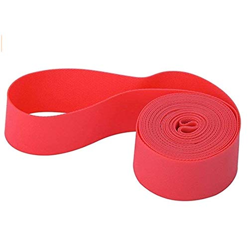 Pluuttiem Cinta adhesiva para llantas de bicicleta, almohadillas de goma antiimplosión, forro de bicicleta súper rentable, 62,2 cm