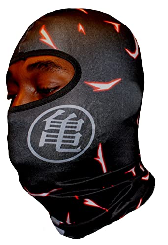 Anime Ski Mask With Design - Balaclava Summer And Winter Skii Masks For Men Women, Face Cover Windproof Sport Uv Protection (Dzb Black, Black) #TOP2