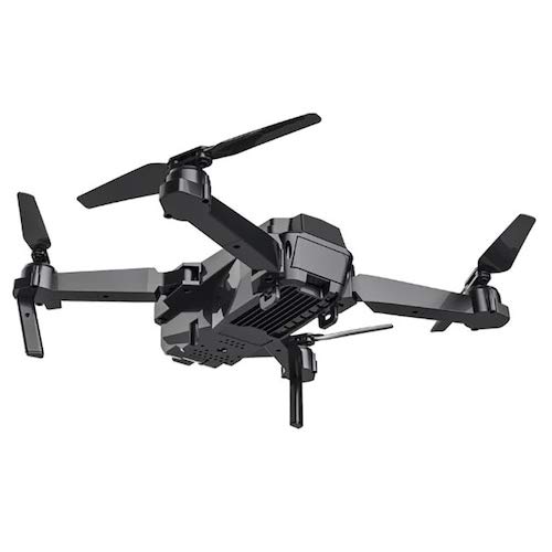 HaiMa Sg107 Hd Aerial Folding Rc Camera Drone Con Switchable 4K 50X Zoom Rc Quadcopter Rtf - Nero 4K Wifi Con Scatola A Colori