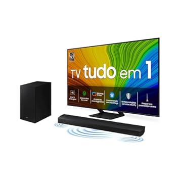 Samsung Combo Smart TV 55 polegadas QLED 4K 55Q70D 2024 + Soundbar HW-Q600C Combo
