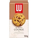 LU Le Petit Cookie, Crunchy Cookie with Rich Chocolate Chunks, Biscuits for Snacking & Sharing 184 g (Pack of 1)