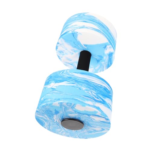 Kisangel Water Aerobics Eva Dumbbell Lightweight Floating Pool Weight for Women for Aquatic Training Durable and Stable with Improved Grip for Swimming Exercises