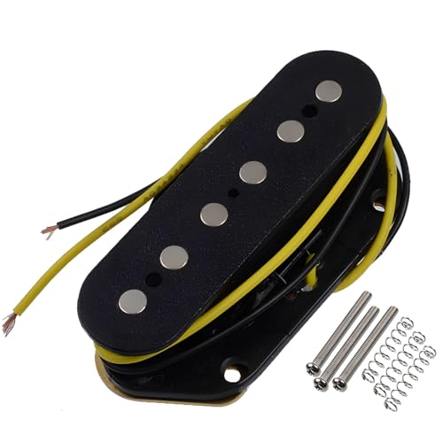 Tono vintage: questo pickup Wilkinson telecaster bridge ti consente di ritrovare il suono blues e rock del passato; la qualità del tono vintage offre un'esperienza audio nostalgica e completa; adatto per gli amanti della musica