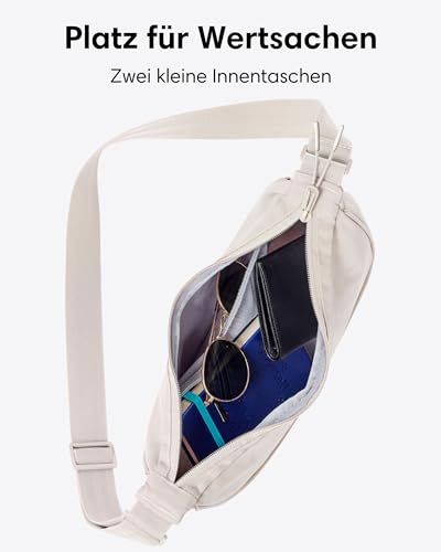 LARKSON Crossbody Bag Damen & Herren Beige - Solveig Small – Bild 4