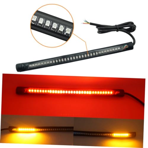 ULTECHNOVO 8 Pçs Sinais De Volta Da Motocicleta Luzes Da Motocicleta Luzes LED Luz Da Placa De Freio