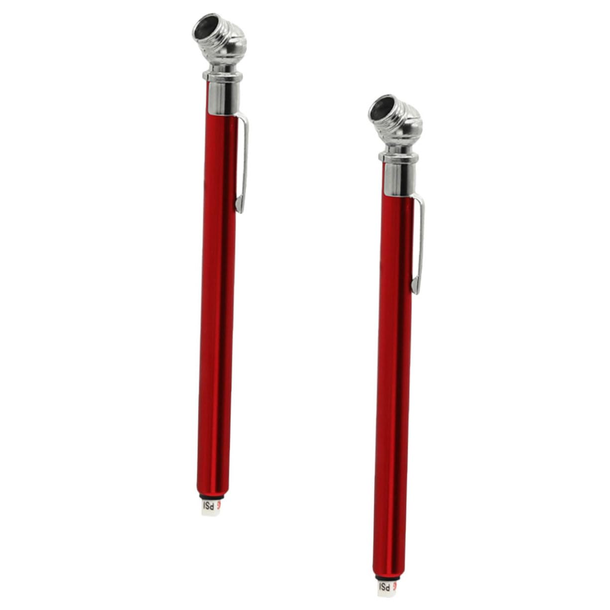 STOBAZA 2Pcs Portable Tire Pressure Gauge Mechanical Tire Pressure Tool for Accurate Readings Durable and Construction Suitable for All Vehicle Types