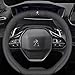 ZLiiPP Car Steering Wheel Cover for Peugeot 208 2008 308 3008 508 5008 SW GT,Steering Wheel Protective Cover All-Inclusive Steering Wheel Cover Breathable Interior Accessories