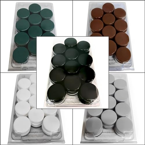 Forever Glides Wrought Iron Patio Furniture Feet Cap Glides and Outdoor