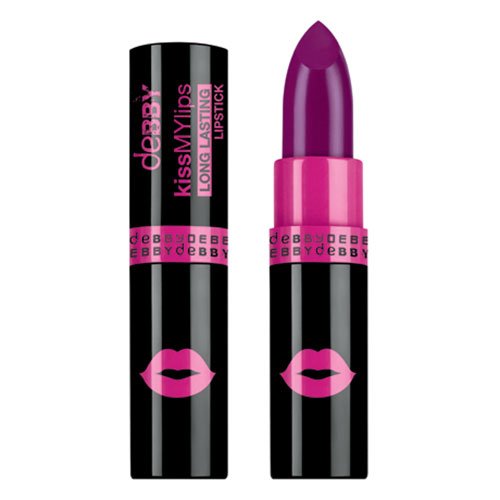 Debby Kiss My Lips Long Lasting Lipstick 10 Lilac Violet, Purple, 1 unità (Confezione da 1)