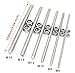 M8x250mm Fully Threaded Rod Studs Long Metric Threaded Screw 304 Stainless Steel Right Hand Threads All Threaded Rod Studs for Anchor Bolts Clamps Hangers U-Bolts 2 Pack
