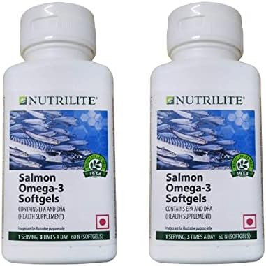 Amway NUTRILITE� Salmon Omega-3 Pack Of 2 (120 TAB)