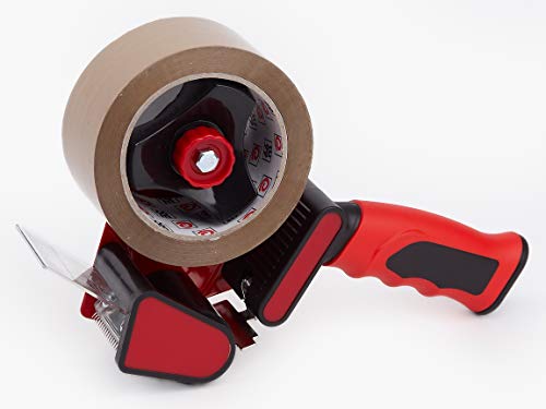 Ergonomischer Profipaketbandabroller WH11 ERGO - Hochwertiger Kartonverschließer - Robuster Klebebandspender in Profi-Qualität für Klebeband bis 50 mm Breite Cover