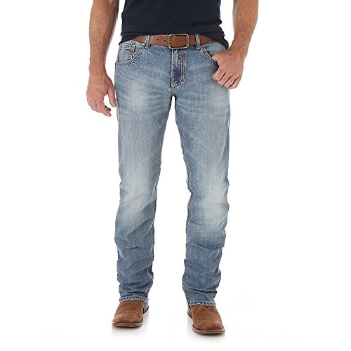 Image of Wrangler Men's Retro Slim Fit Straight Leg Jean