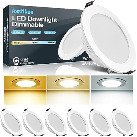 Asstikoo Spot LED Dimmable 7W Cover