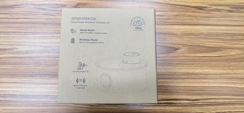 Fofnon B2 Battery Operated Cat Water Fountain Wireless: Stainless Steel Pet Bowl Dispenser thumb #11