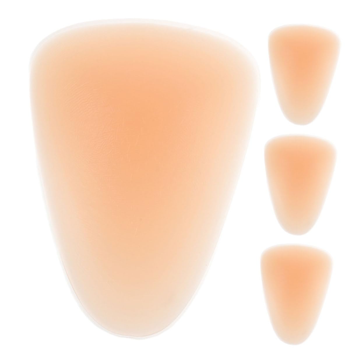 HANABASS Ginocchiera in Silicone per Pattinaggio su Ghiaccio 4 Pezzi