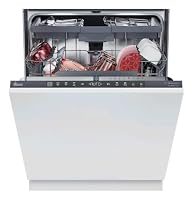 Hoover H-DISH 500 Fully Integrated Standard Dishwasher - Anthracite Bezel with Fixed Door Hinge Kit - B Rated