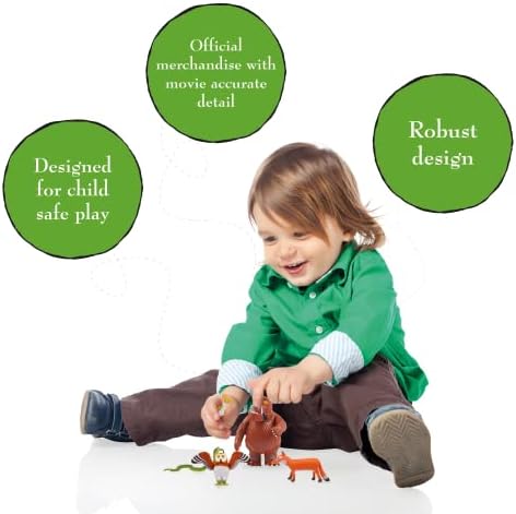 WOW! STUFF The Gruffalo Story Time Family Pack | Mini Play Figures | Official Toy Characters Set from The Julia Donaldson and Axel Scheffler Childrens Books and Films