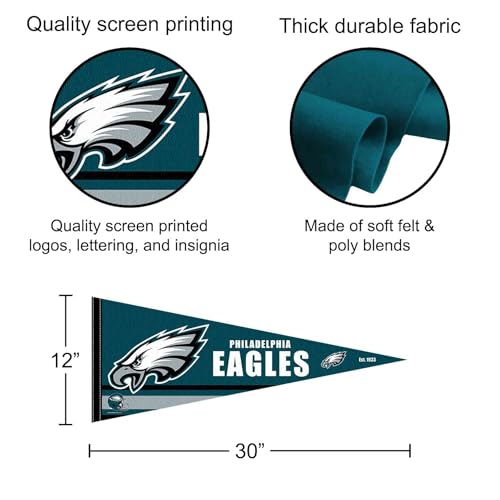 Image of Philadelphia Eagles Pennant Banner Flag