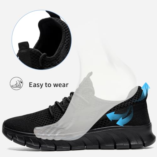 Image of Men Walking Running Tennis Sneakers Non Slip
