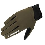 コミネ(KOMINE) バイク用 グローブ GK-1683 ライドメッシュグローブ アレシア Olive XL