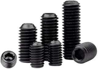 10Pcs M7 12.9G Carbon Steel Fine Thread Set S...,