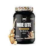 REDCON1 MRE LITE Whole Food Protein Powder, Banana Nut Bread - Lactose Free & Sugar Free Meal Replacement with Animal Protein Blends - Easy to Digest Formula - Only 1g Carb per Serving (30 Servings)