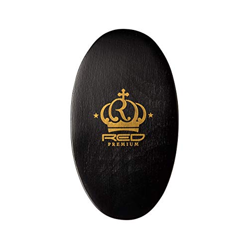 Red By Kiss 360 Power Wave X Bow Wow Curved Palm Boar Brush 100% Natural Medium Hard Bristles #TOP3