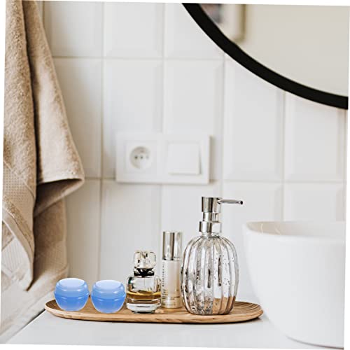 FOMIYES 24 Peças Caixa De Creme De Plástico Garrafa De Creme Cosmético De Viagem Recipiente De Viage