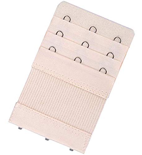 Kcxsy Bra Extender 3 Hooks, Rows Elastic Bra Band Hook Strap Extensions For Women, Pack Of 4 - Image 6